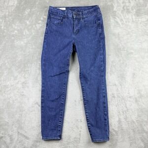 Gap Jeans Womens 28/6 Petite Blue Denim Regular Universal Jegging‎ Stretchy